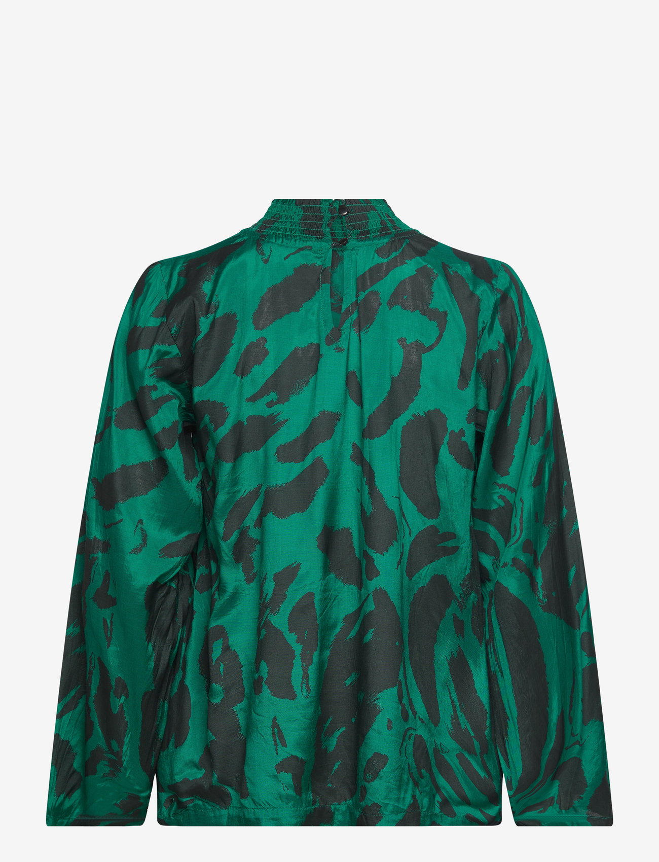 Kaffe - KApollie Blouse - bluzki z długimi rękawami - black/aventurine leo - 2