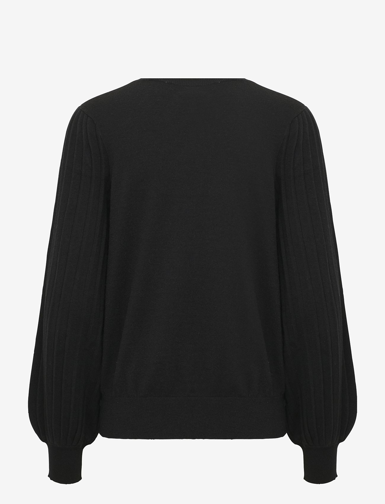 Kaffe - KAlone Knit Pullover - höstkläder - black deep - 2