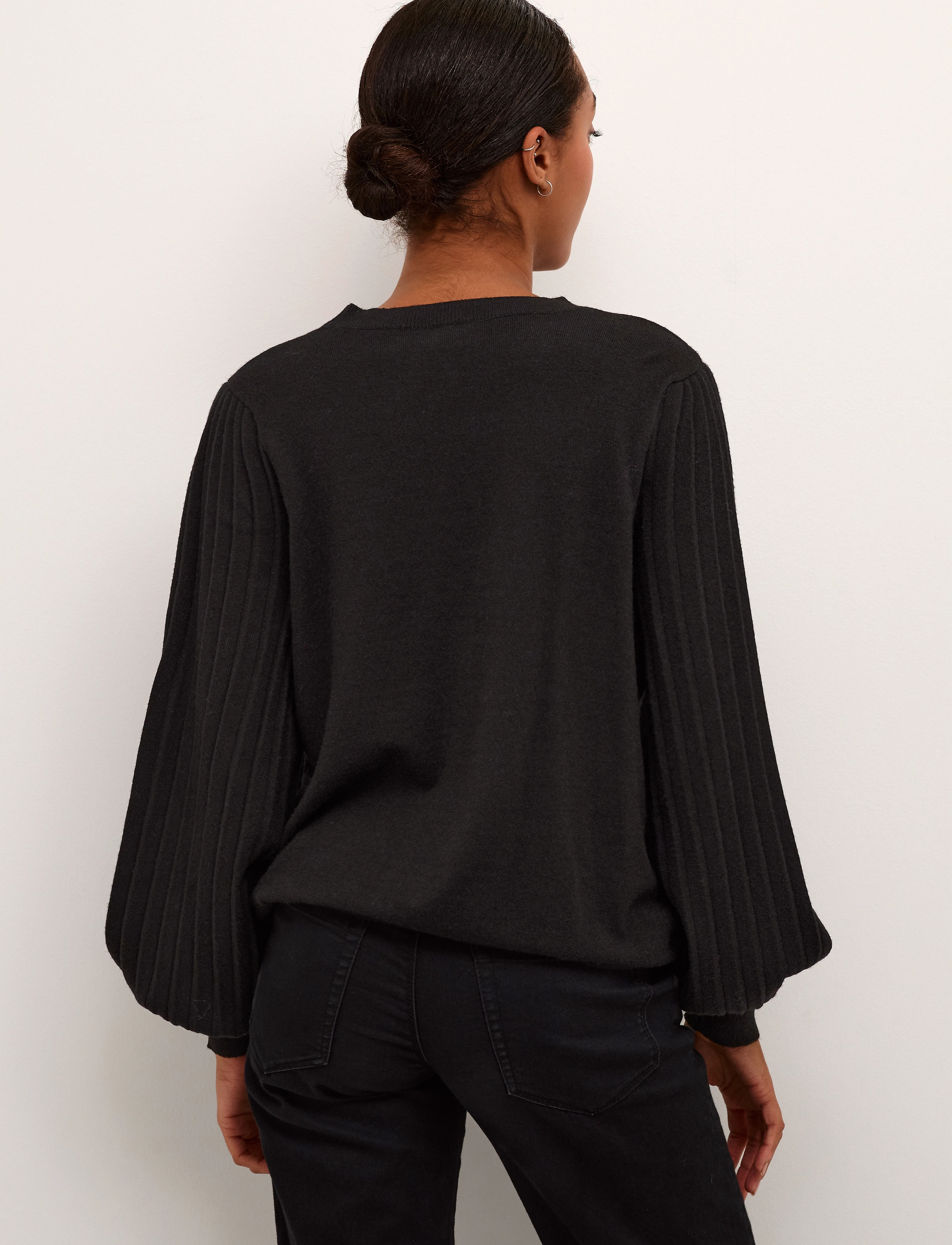 Kaffe - KAlone Knit Pullover - pullover - black deep - 4