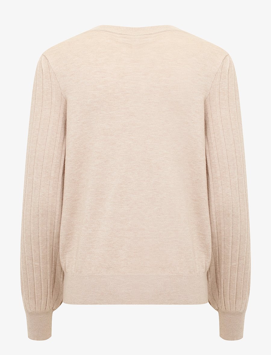 Kaffe - KAlone Knit Pullover - pullover - classic sand melange - 2
