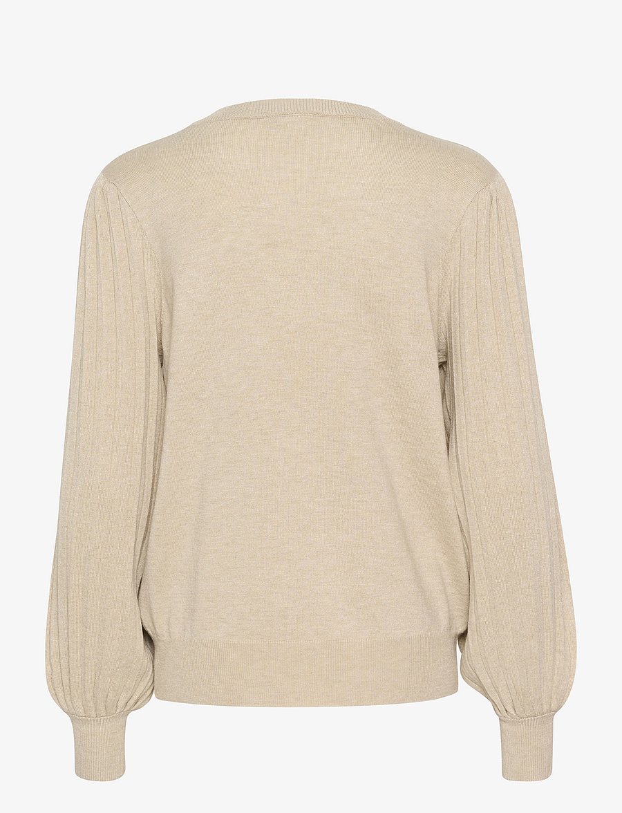 Kaffe - KAlone Knit Pullover - pullover - feather gray melange - 2