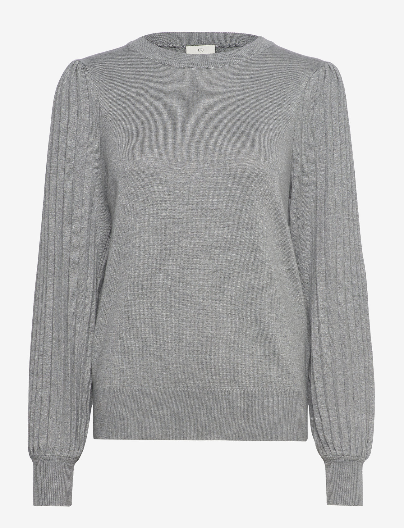 Kaffe - KAlone Knit Pullover - sügisesed riided - grey melange - 0