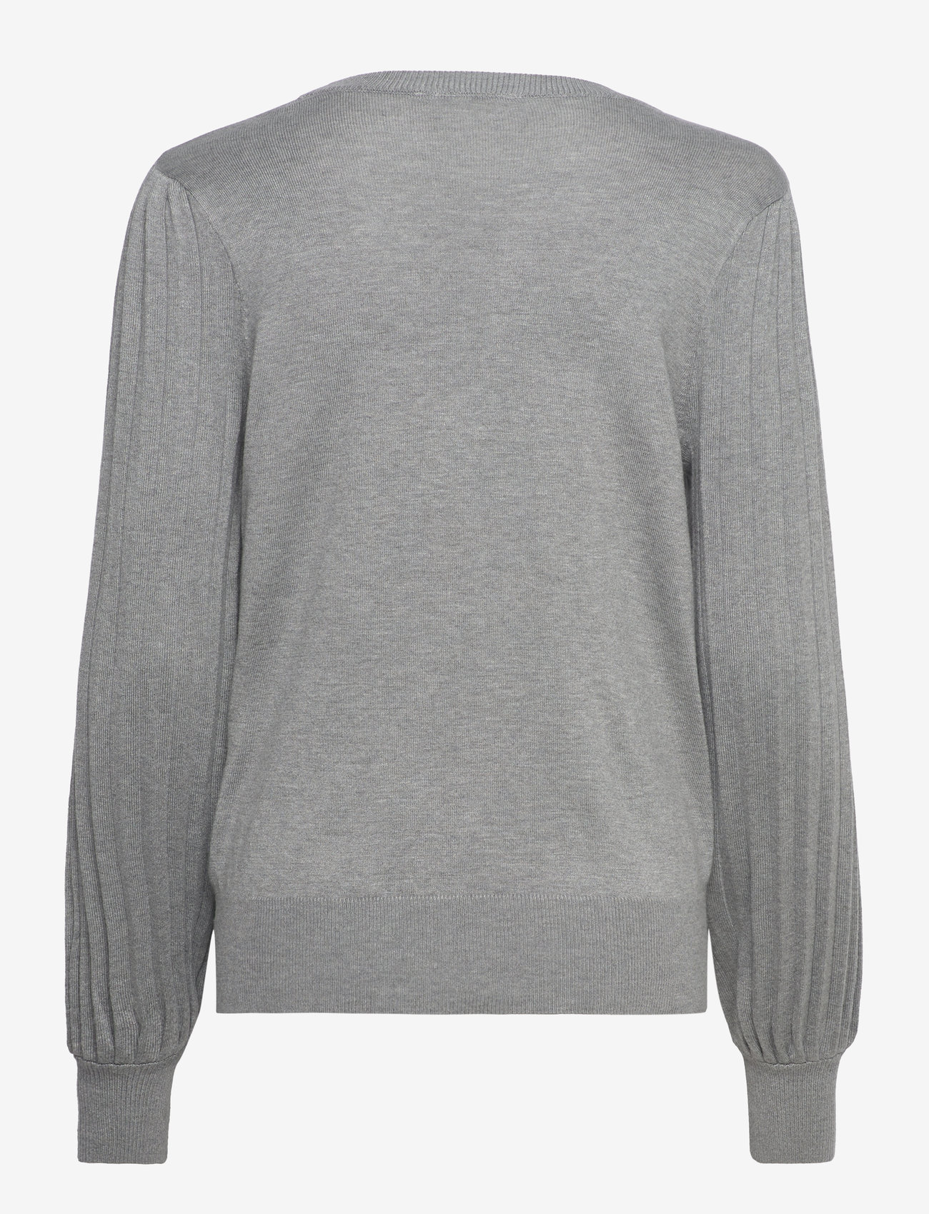 Kaffe - KAlone Knit Pullover - sügisesed riided - grey melange - 2