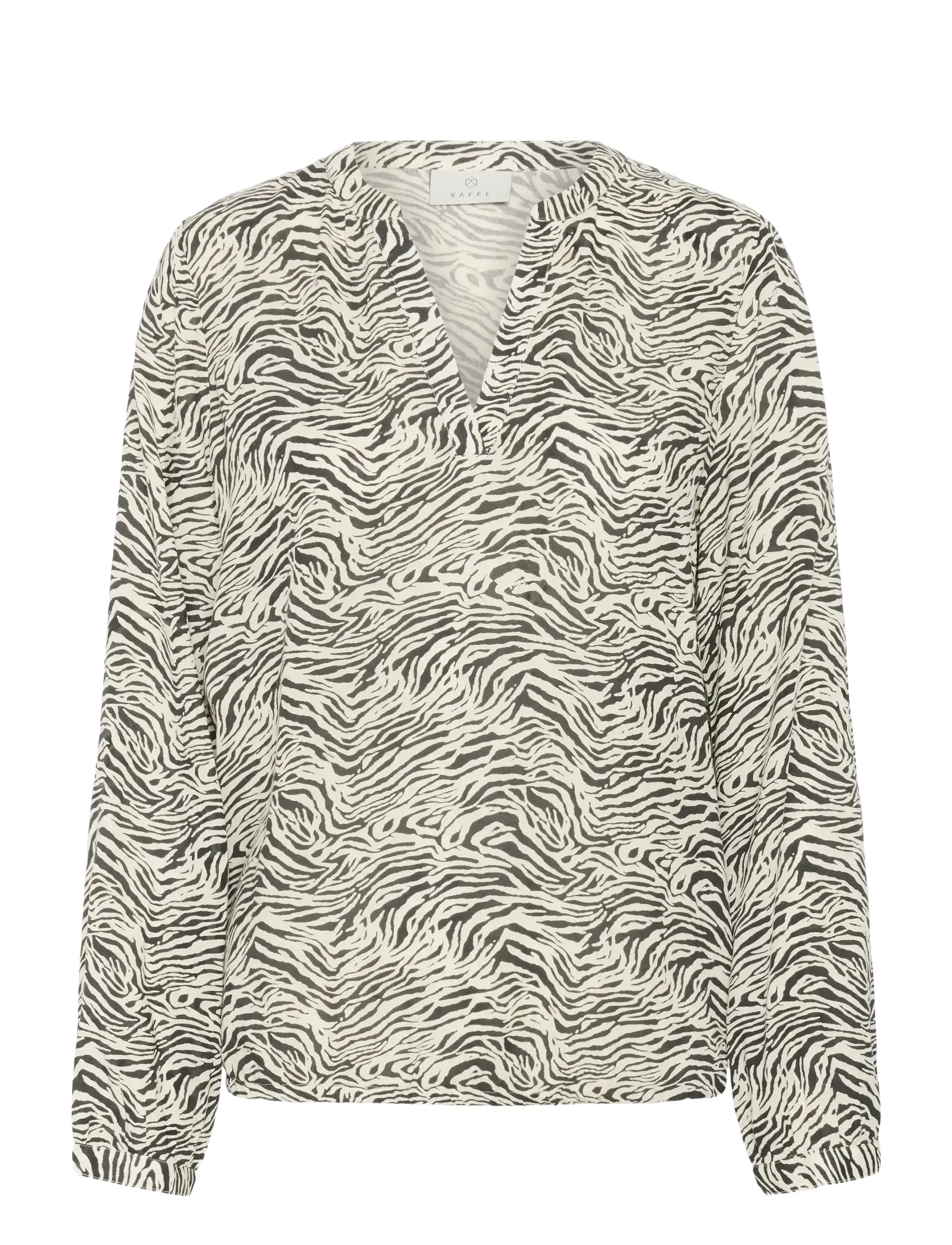 KAFFE Kaditte Bluse Beige - 38 - Damen