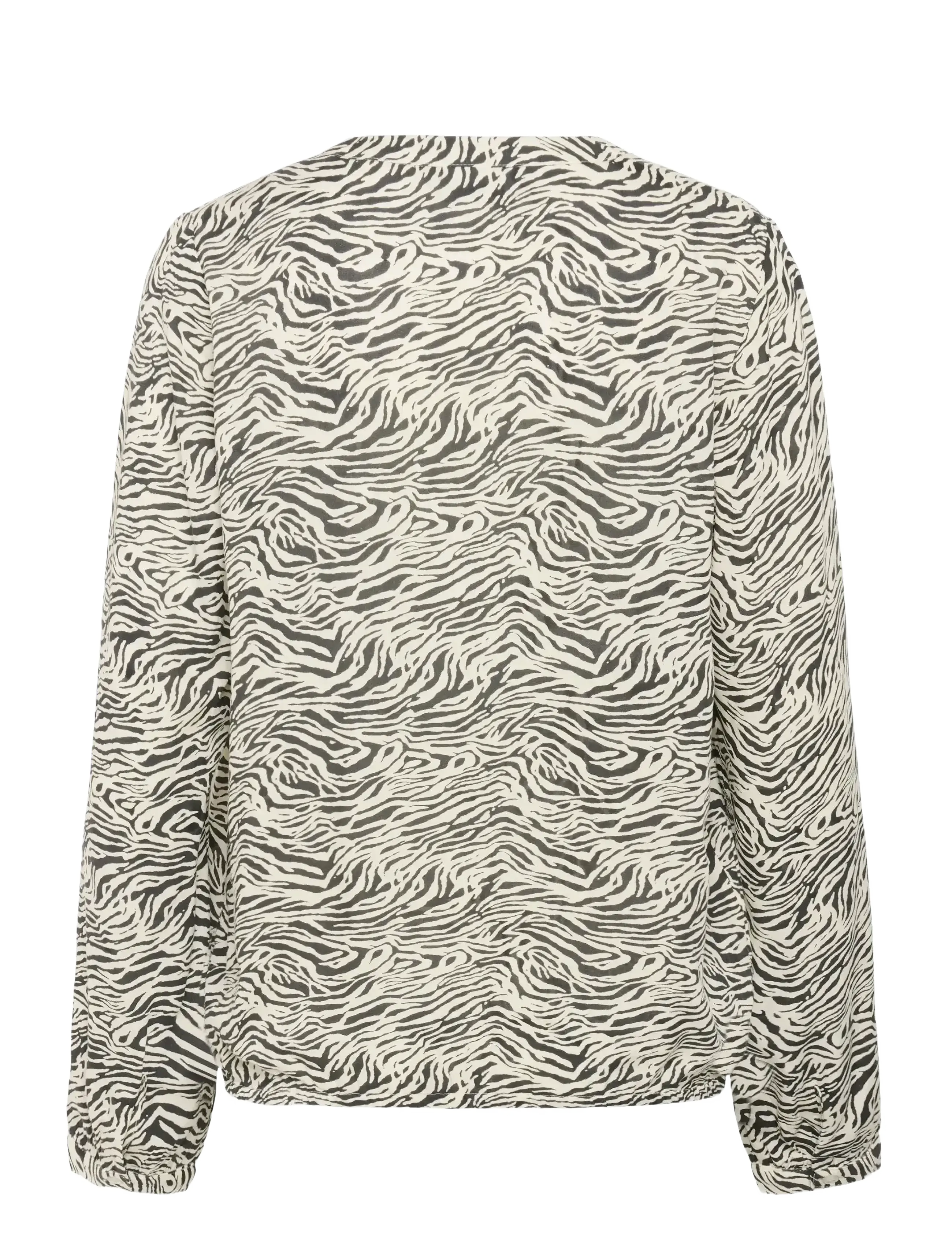 Kaffe - KAditte Blouse - palaidinės ilgomis rankovėmis - black oyster/turtledove animal - 2