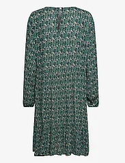 Kaffe - KAkarina Amber Dress - midi kjoler - green flower and leaf print - 1