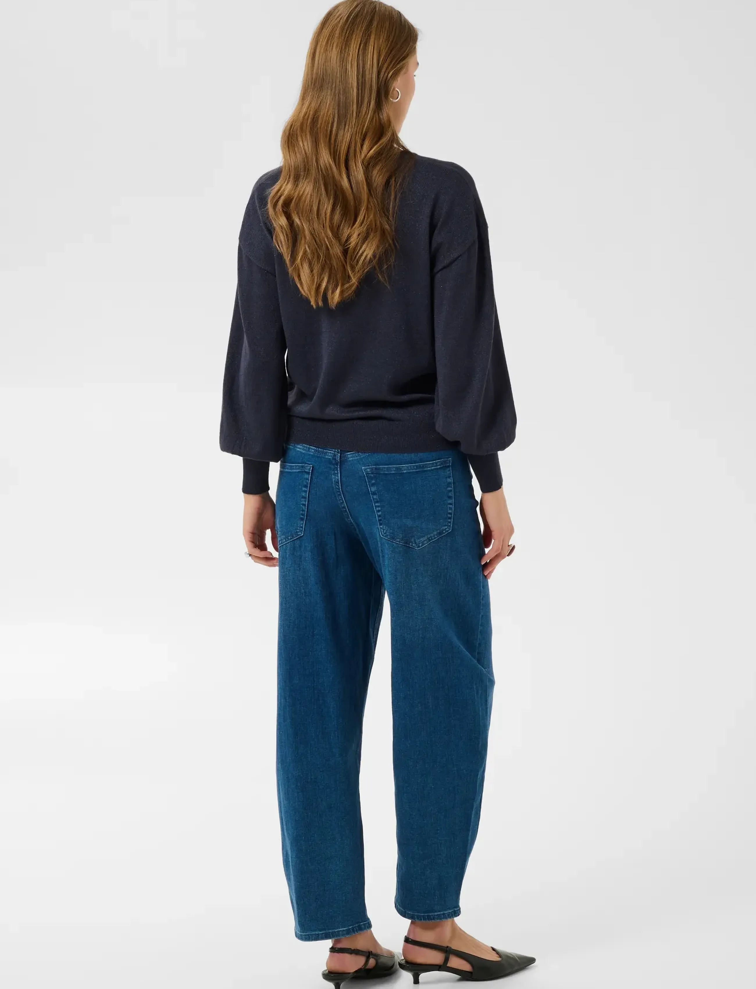Kaffe - KAregina O-neck Knit - pullover - graphite - 4