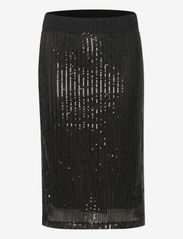 KAbolette Sequin Skirt - BLACK DEEP