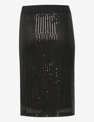 Kaffe - KAbolette Sequin Skirt - vidutinio ilgio sijonai - black deep - 1