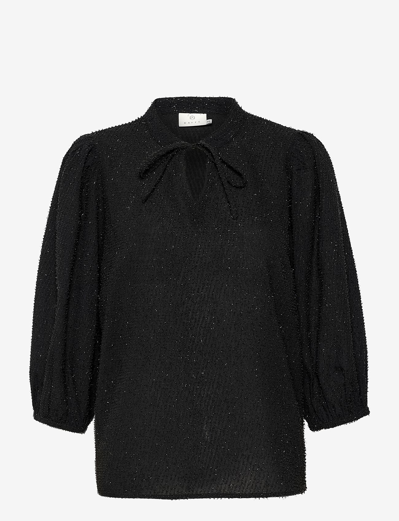 Kaffe - KAalexies Blouse - langärmlige blusen - black deep - 0