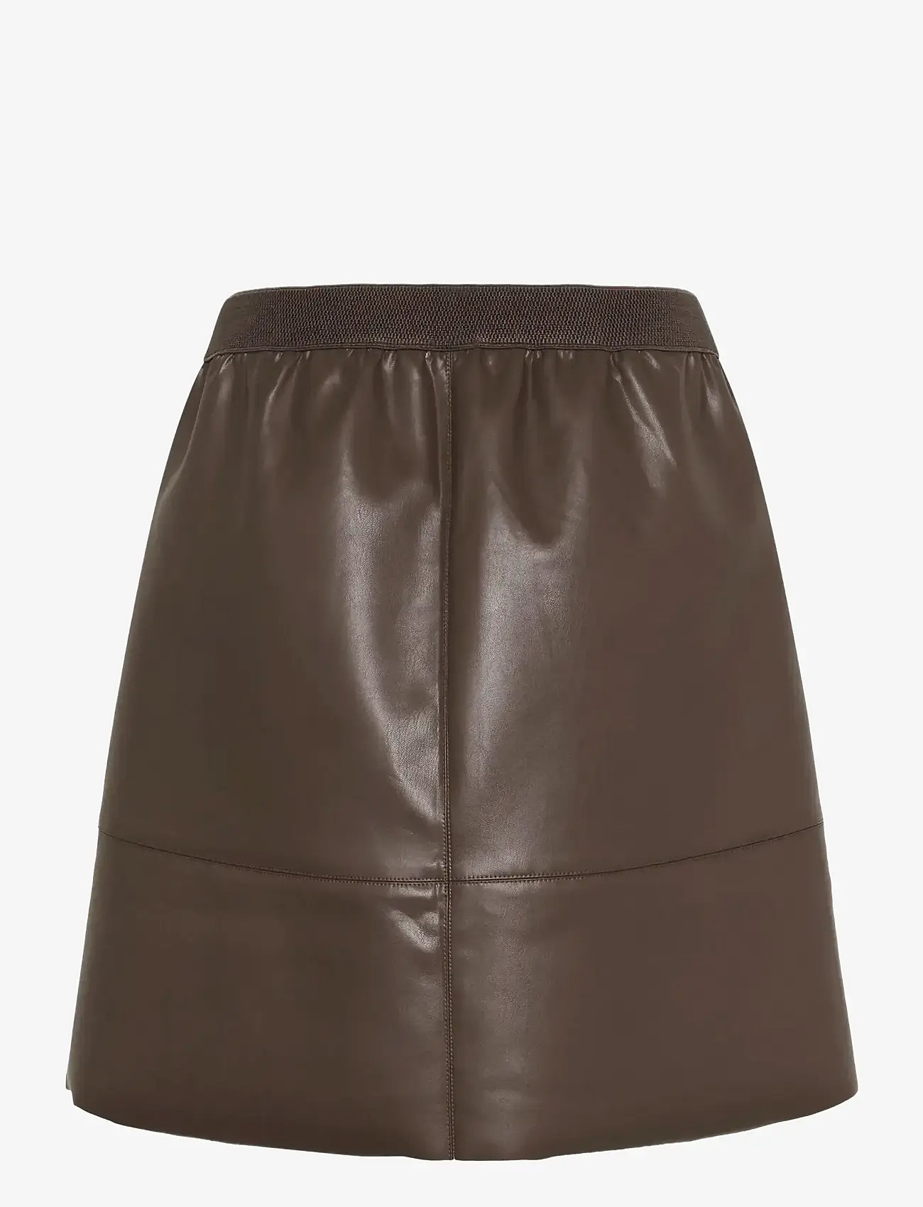 Kaffe - KAmikka Skirt - kurze röcke - chocolate brown - 1