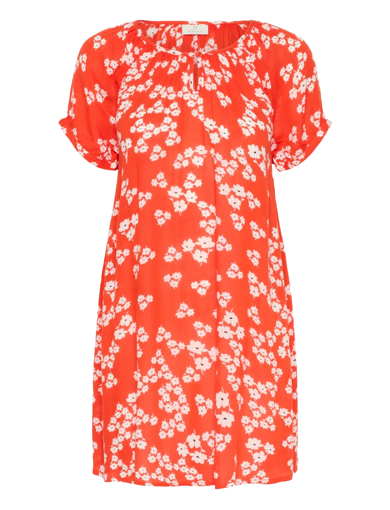 KAFFE Kaamber Tunika Printed Orange - 36 - Damen