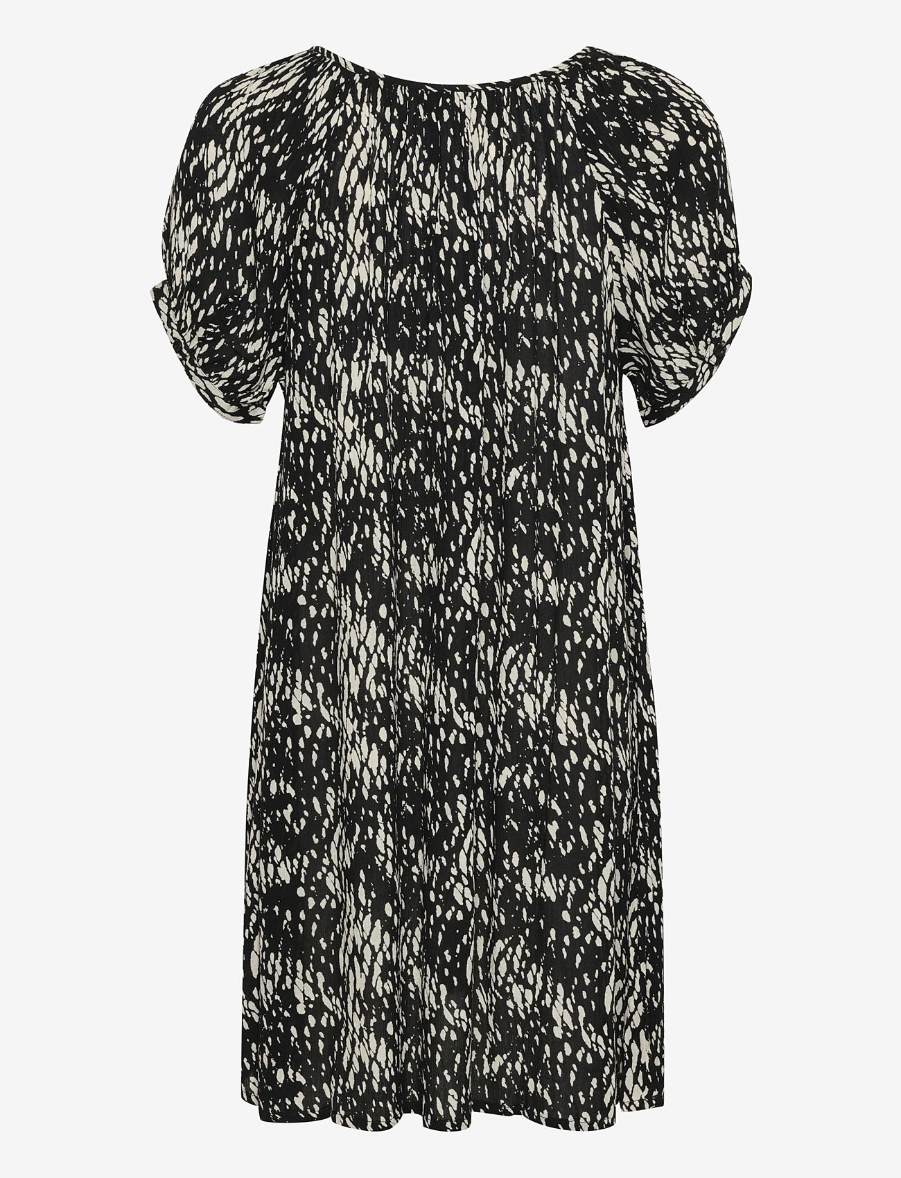 Kaffe - KAamber Tunic Printed - laveste priser - black/white graphic snake - 1