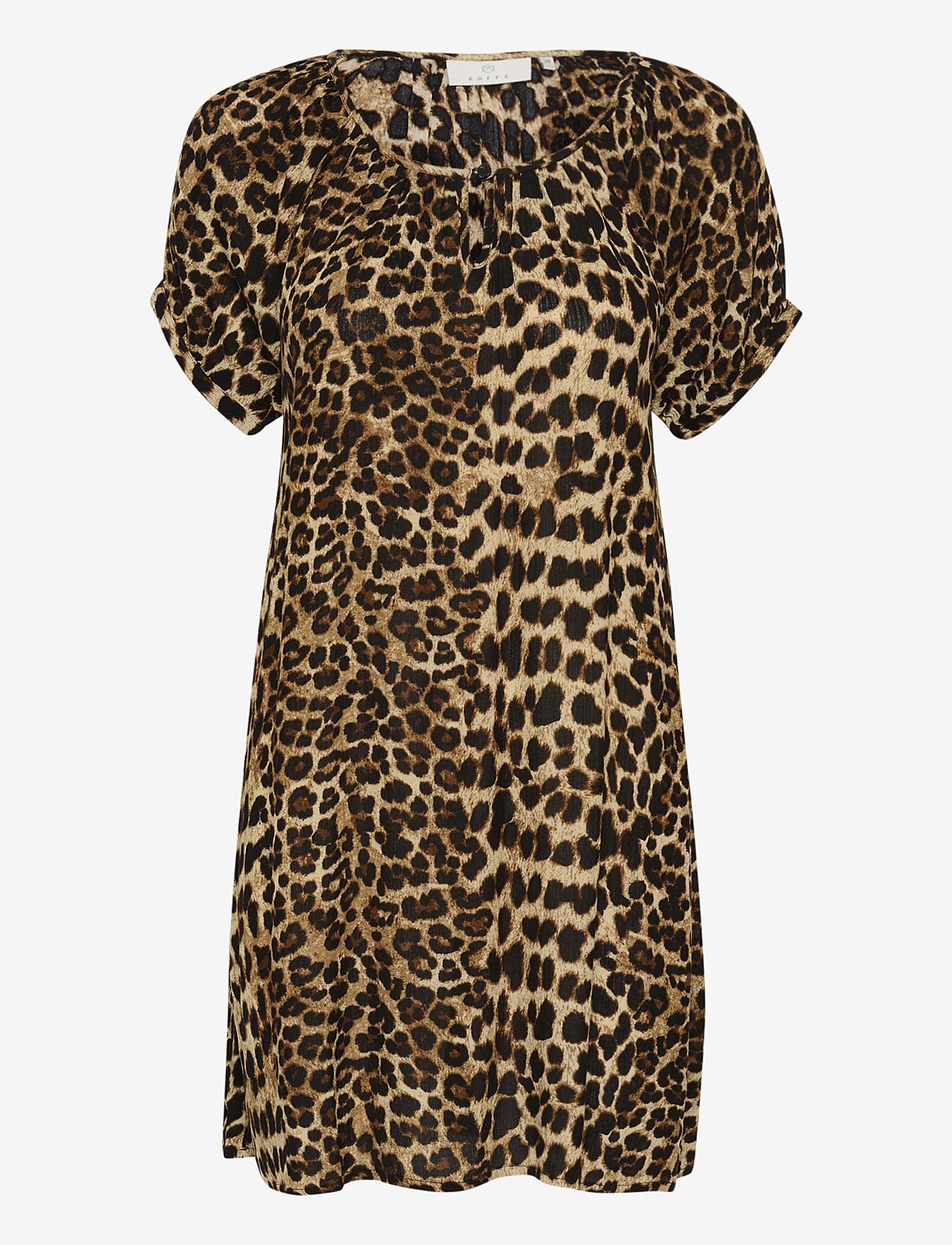 Kaffe - KAamber Tunic Printed - alhaisimmat hinnat - classic leopard - 1