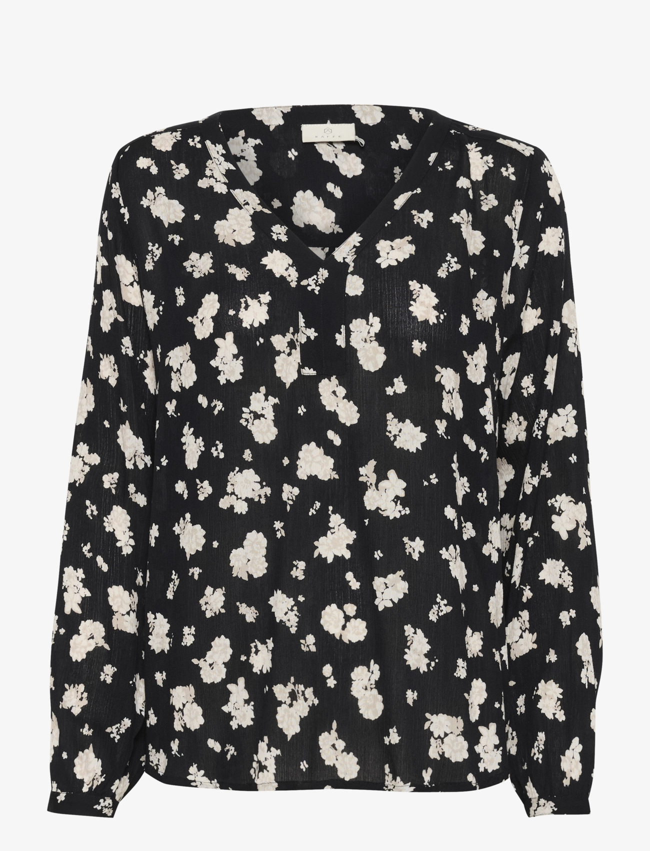 BLACK/WHITE FLOWER PRINT