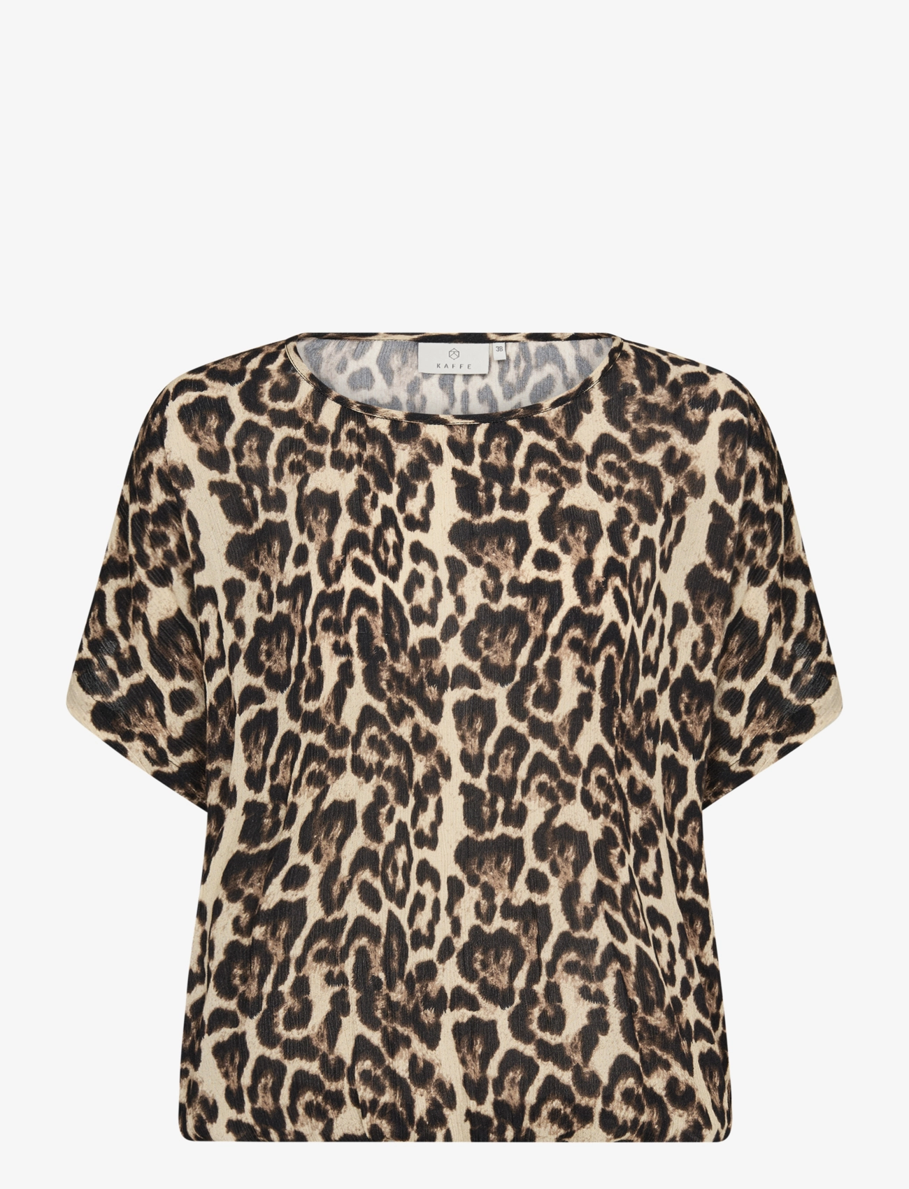 KAFFE Kaamber Sl Printed Beige - 40 - Damen
