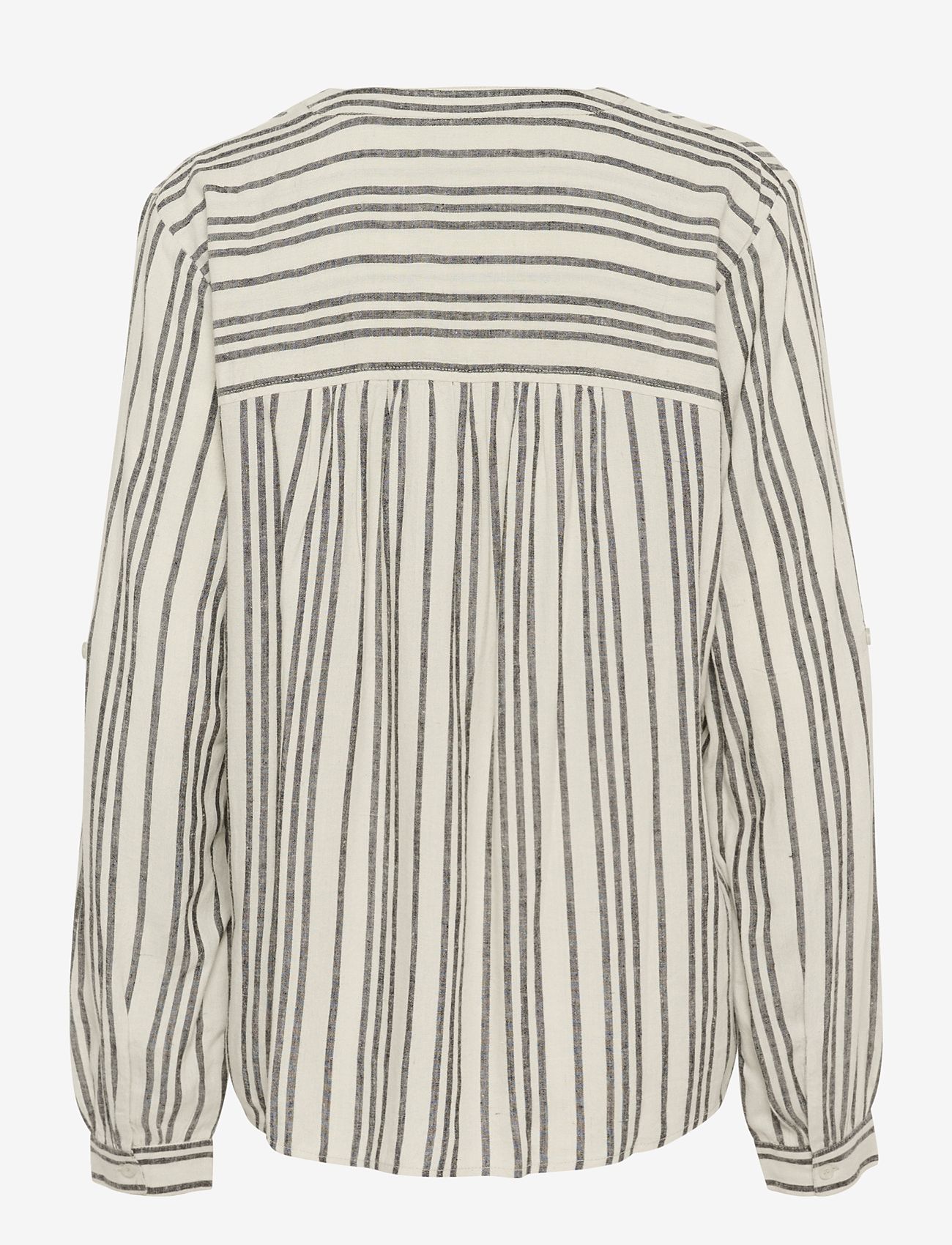 Kaffe - KAmilia Blouse - pikkade varrukatega pluusid - moonstruck / black stripe - 1