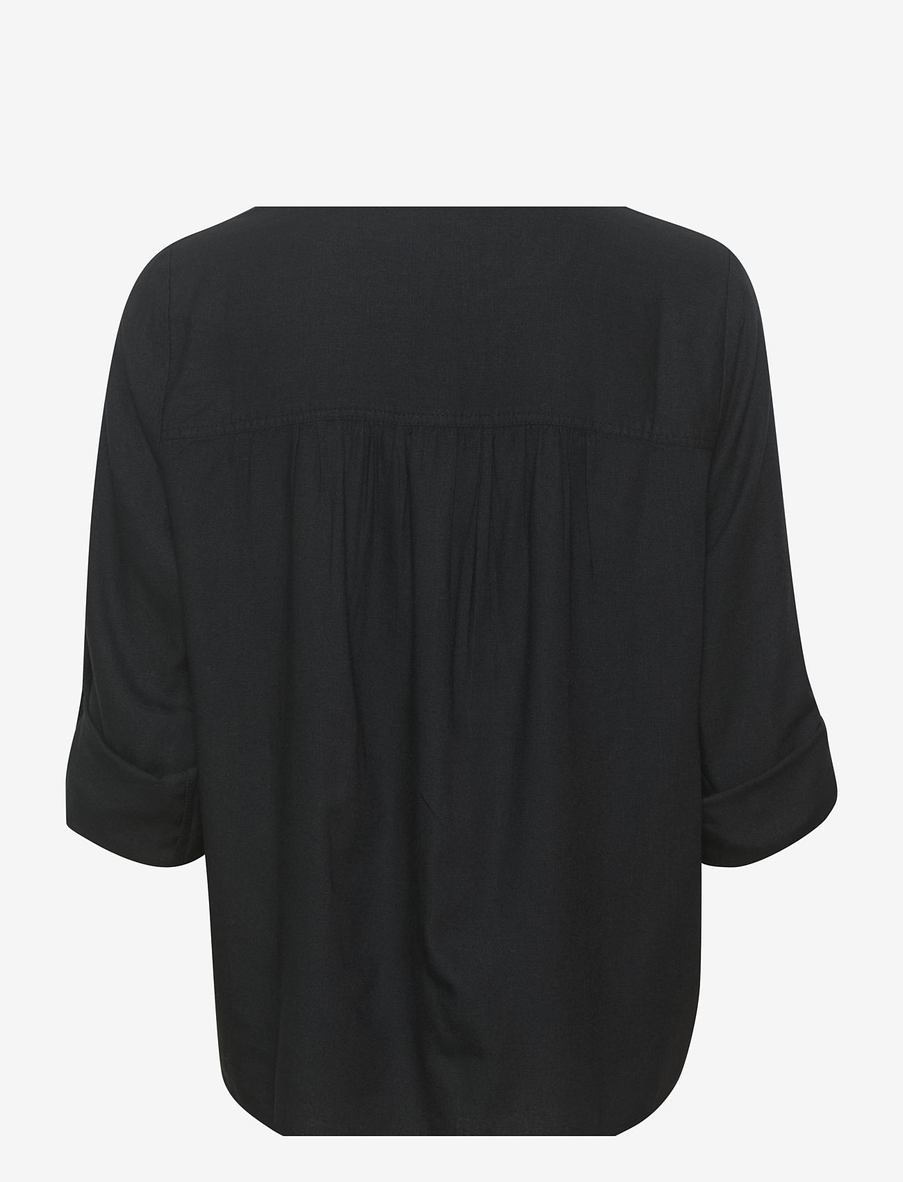 Kaffe - KAmilia Blouse - langærmede bluser - black deep - 2