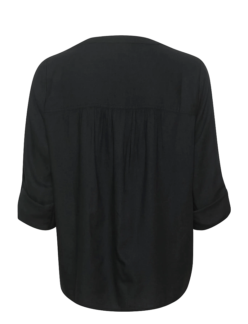 Kaffe - KAmilia Blouse - langærmede bluser - black deep - 2