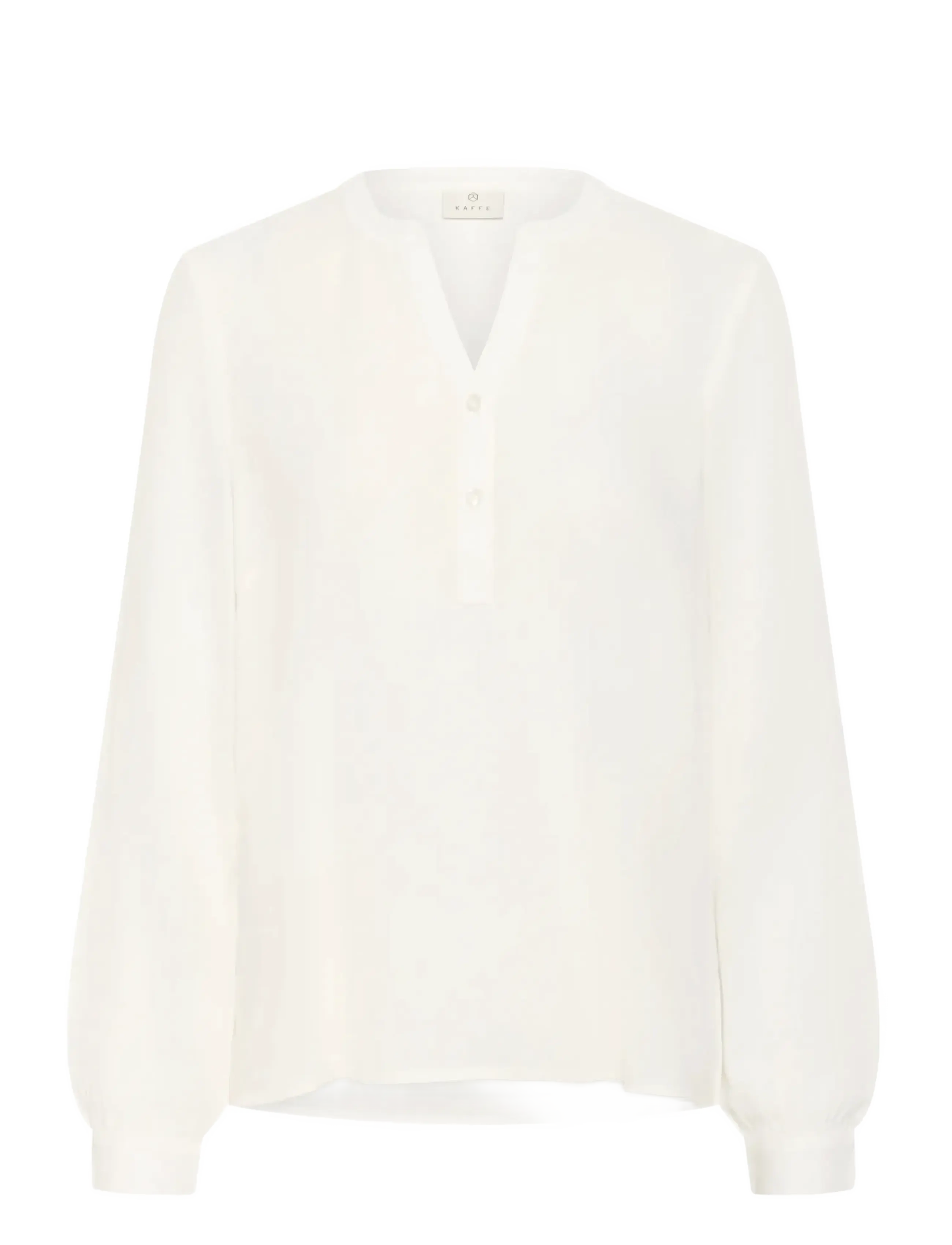 KAFFE Kamilia Bluse Weiß - 34 - Damen