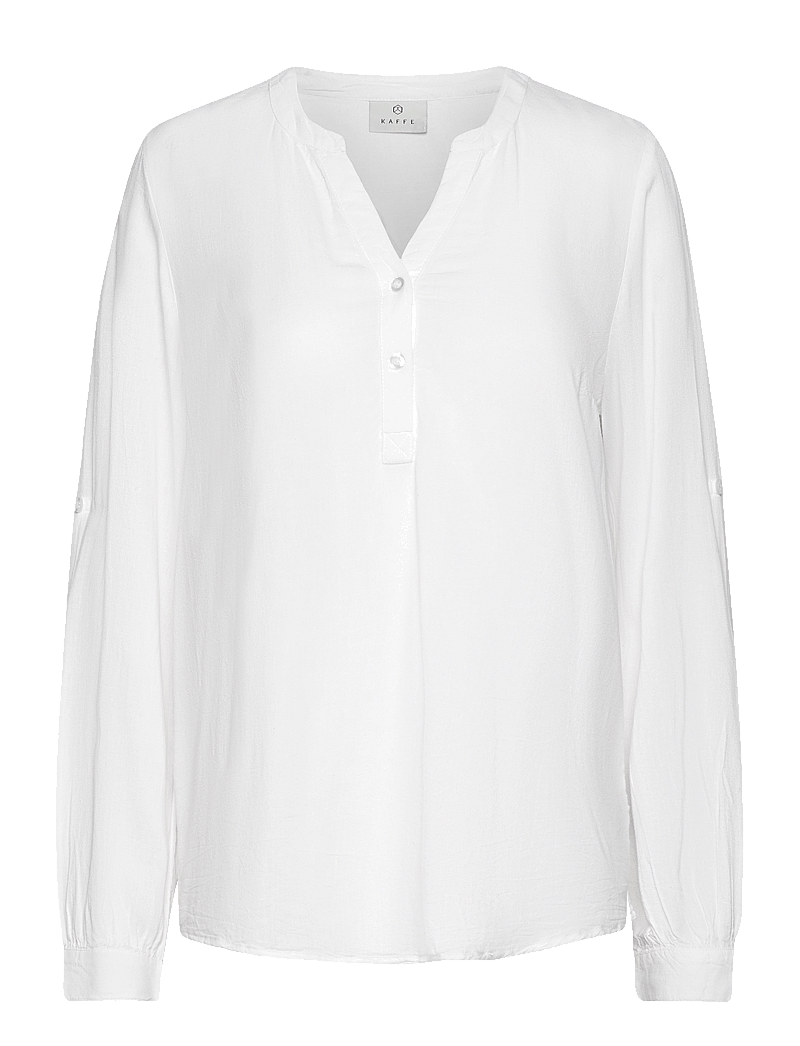 Kaffe - KAmilia Blouse - långärmade blusar - chalk - 1