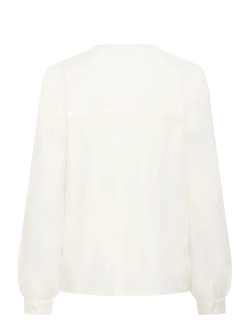 Kaffe - KAmilia Blouse - langærmede bluser - chalk - 2