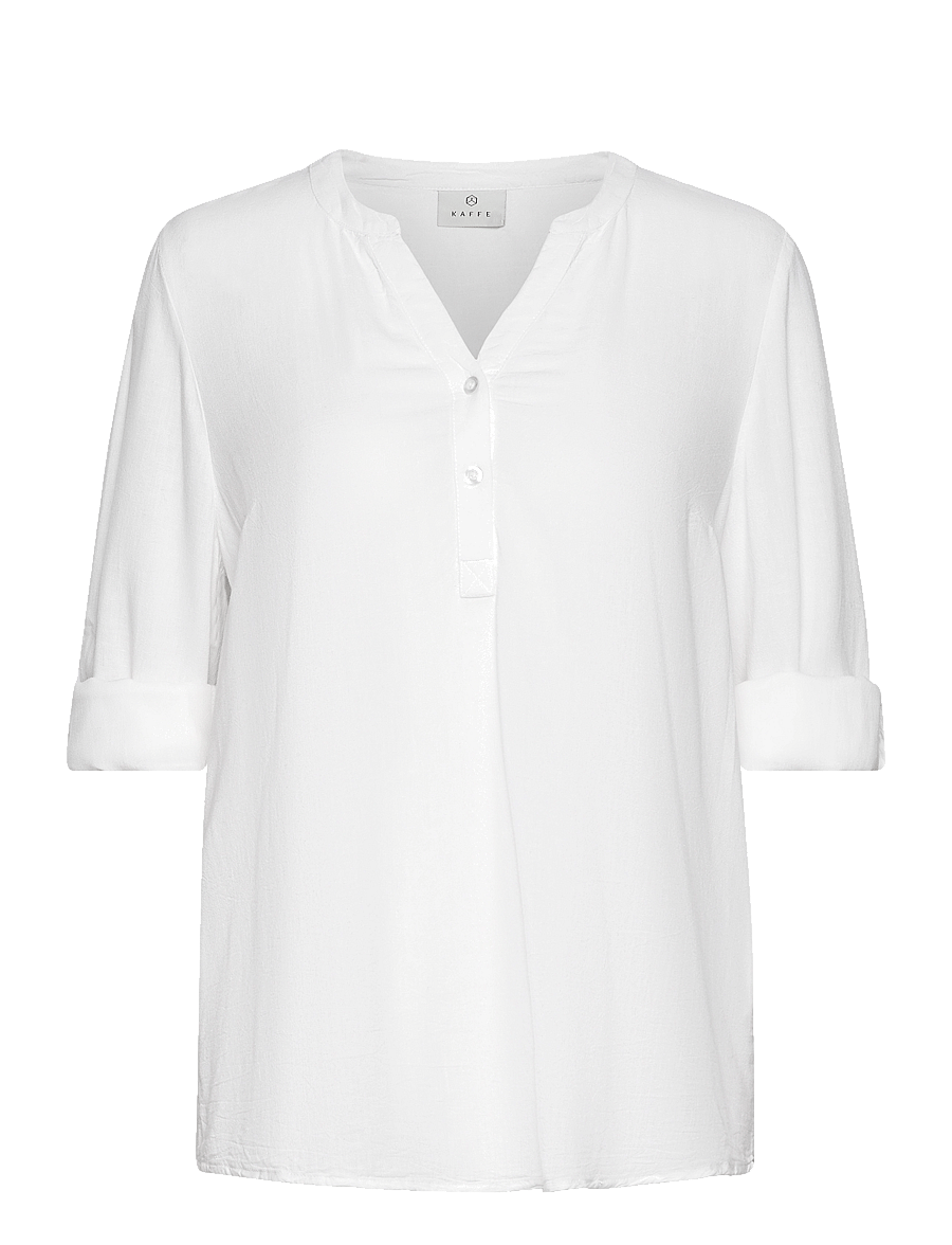 Kaffe - KAmilia Blouse - langärmelige blusen - chalk - 3