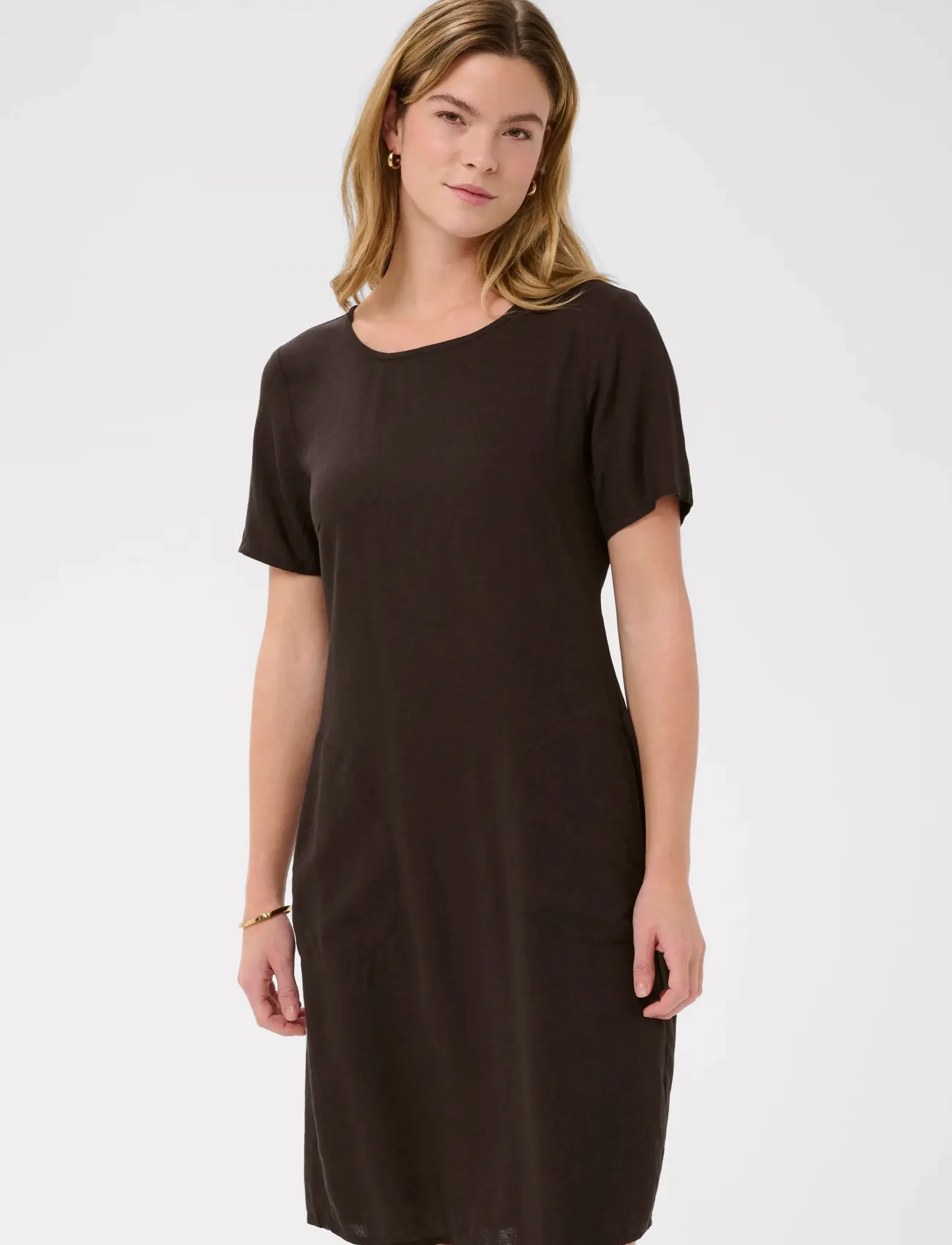 Kaffe Kamilia Dress, 34, Brown, Kjoler > Knælange Og Midi, Dame