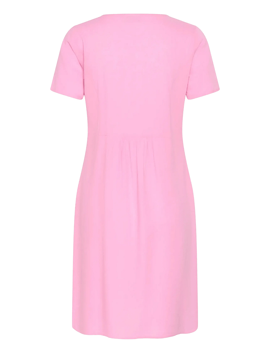Kaffe - KAmilia Dress - t-shirtklänningar - pink frosting - 2