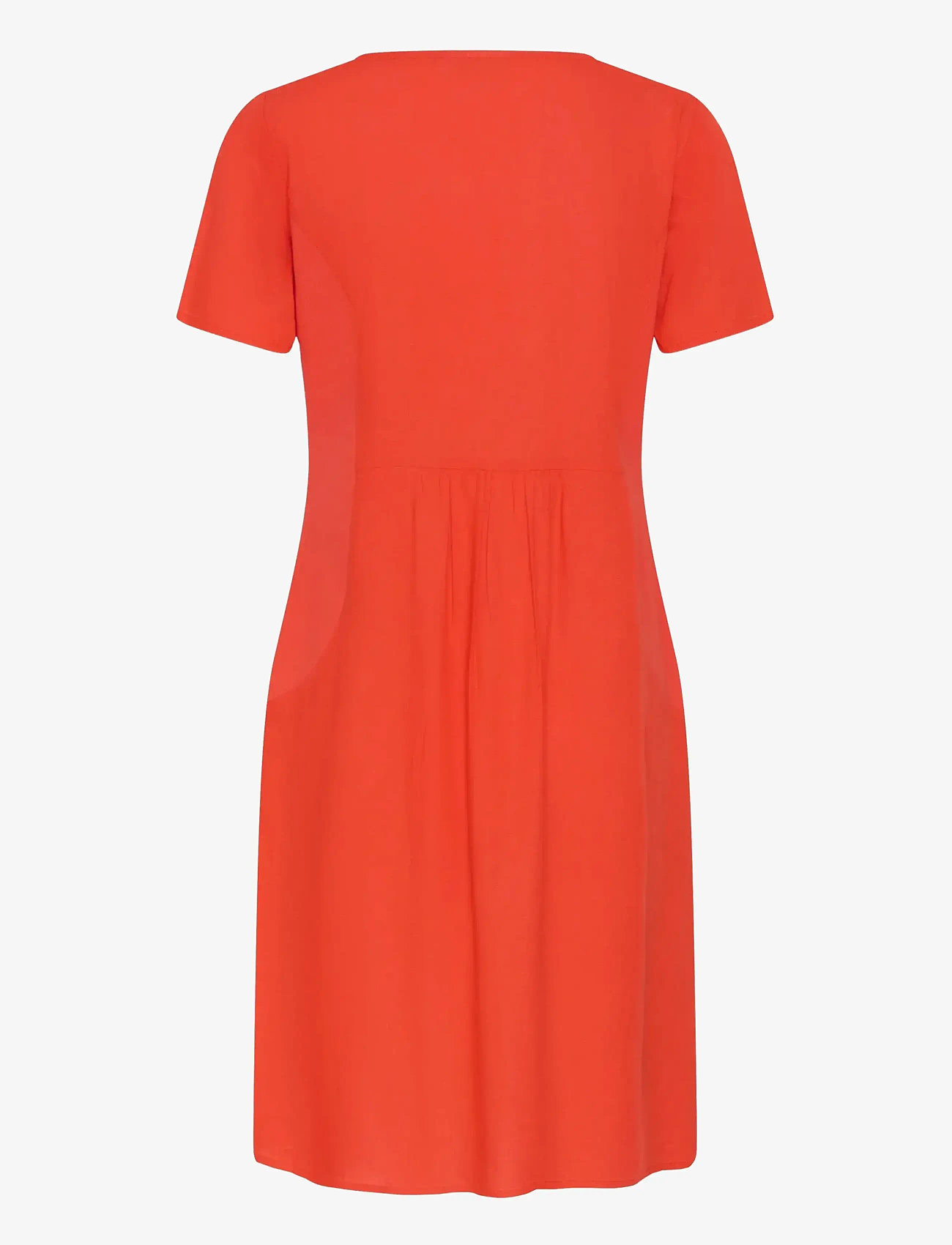 Kaffe - KAmilia Dress - t-shirt dresses - poppy red - 2
