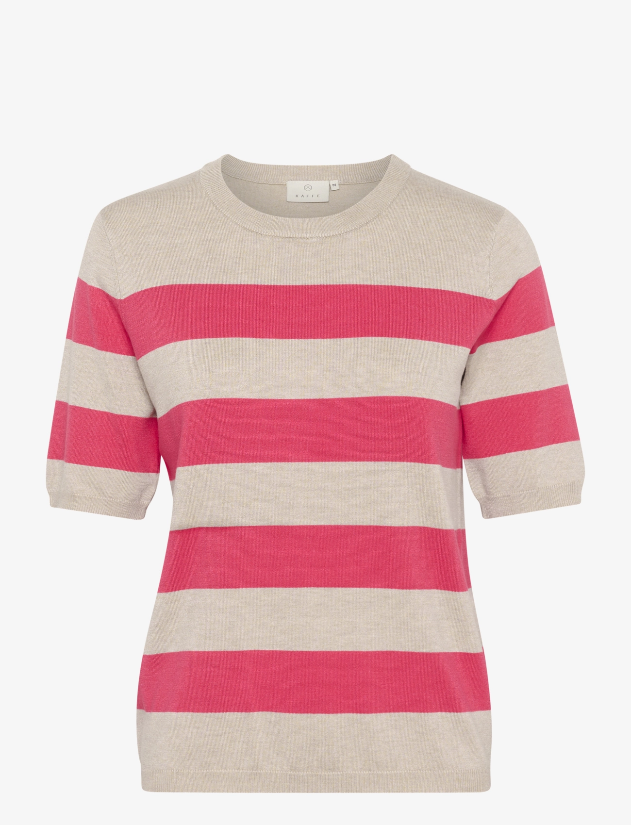 RASBERRY/FEATHERG. BOLD STRIPE