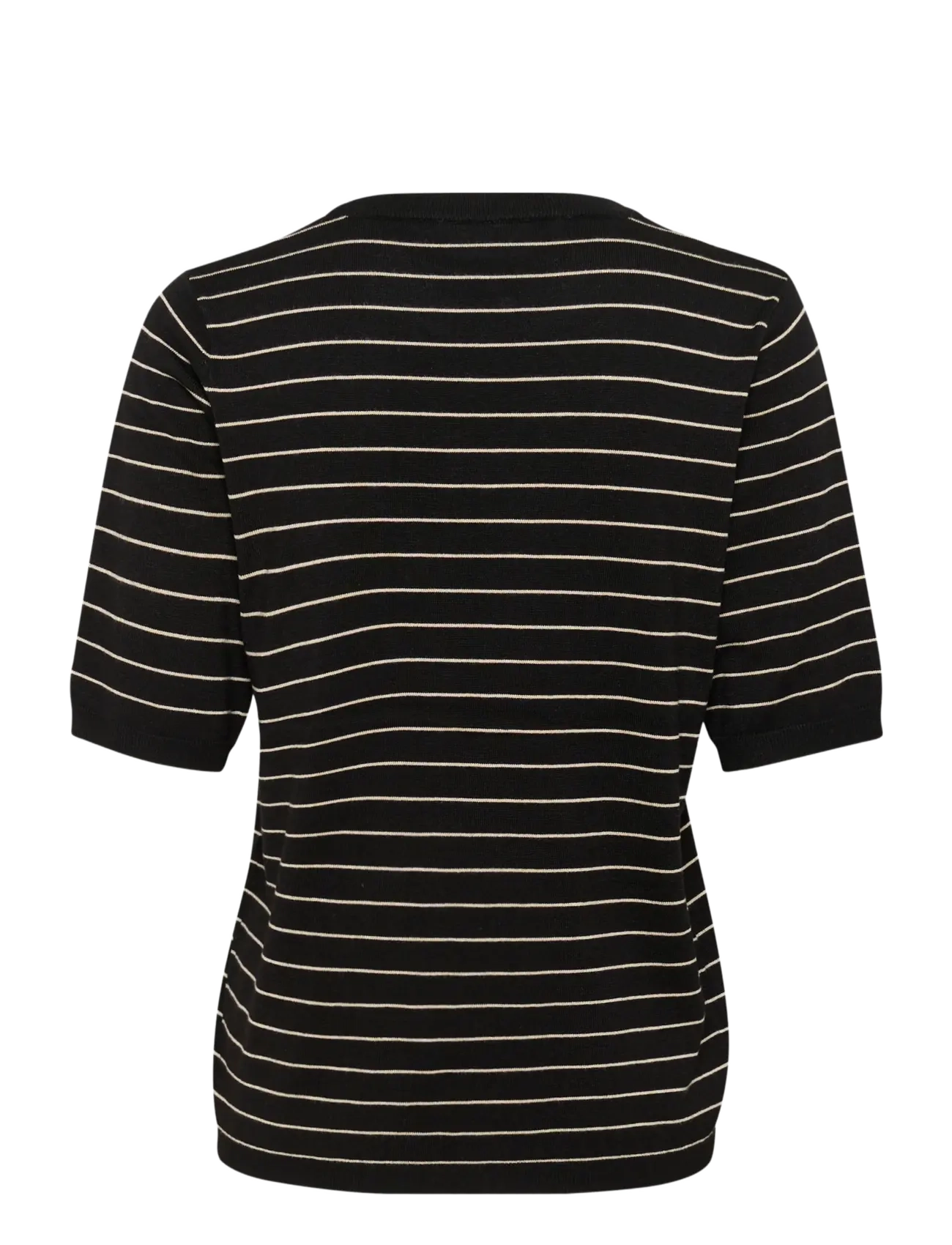 Kaffe - KAlizza Striped Knit - pullover - black/feathergreymel. narrow - 2