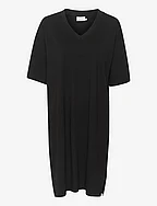 KAedna Short Dress - BLACK DEEP