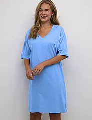 Kaffe - KAedna Short Dress - t-shirt dresses - ultramarine - 1