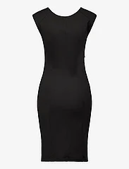 Kaffe - KAindia Round-Neck Dress - ballīšu apģērbs par outlet cenām - black deep - 1