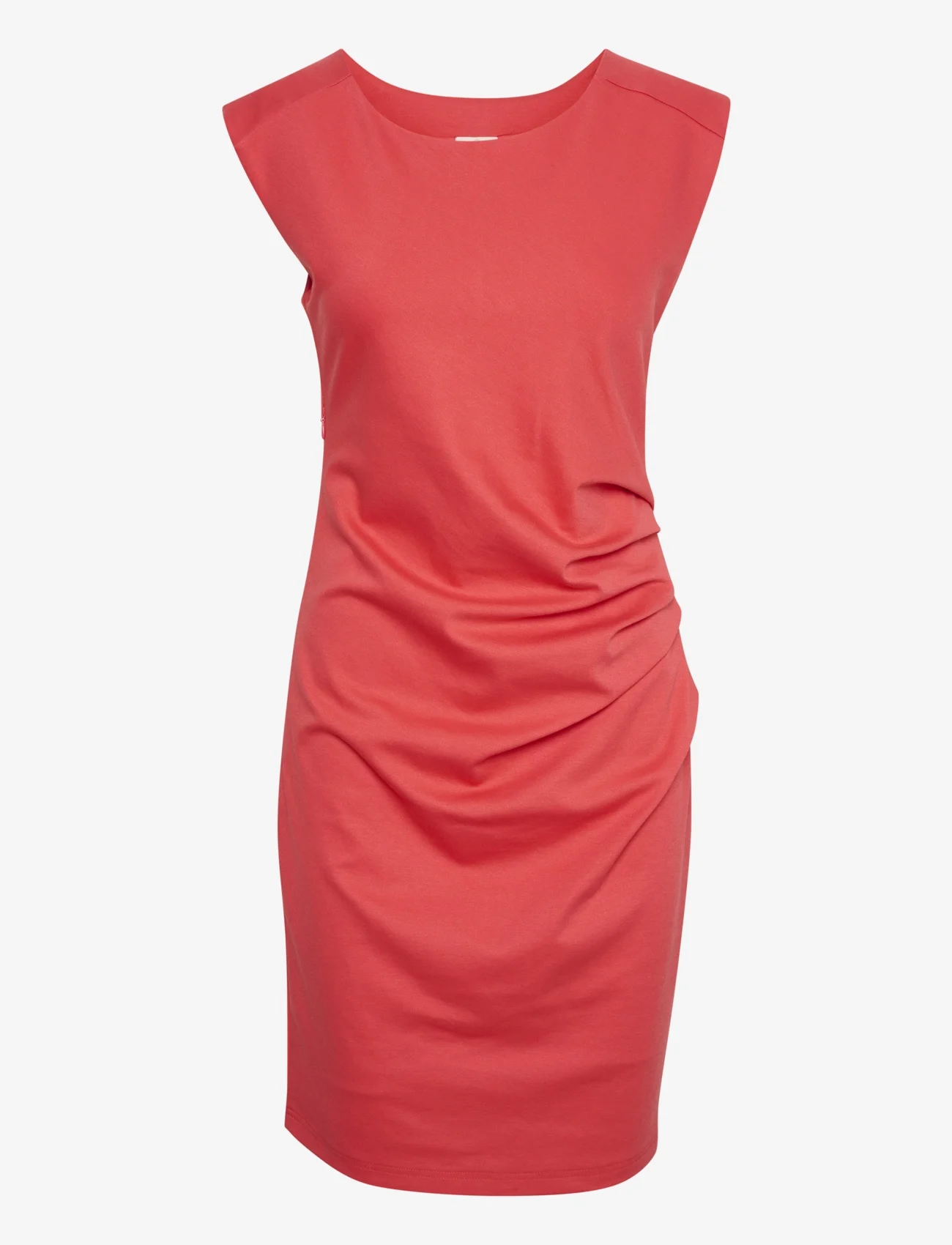 Kaffe - KAindia Round-Neck Dress - party wear at outlet prices - cayenne - 0
