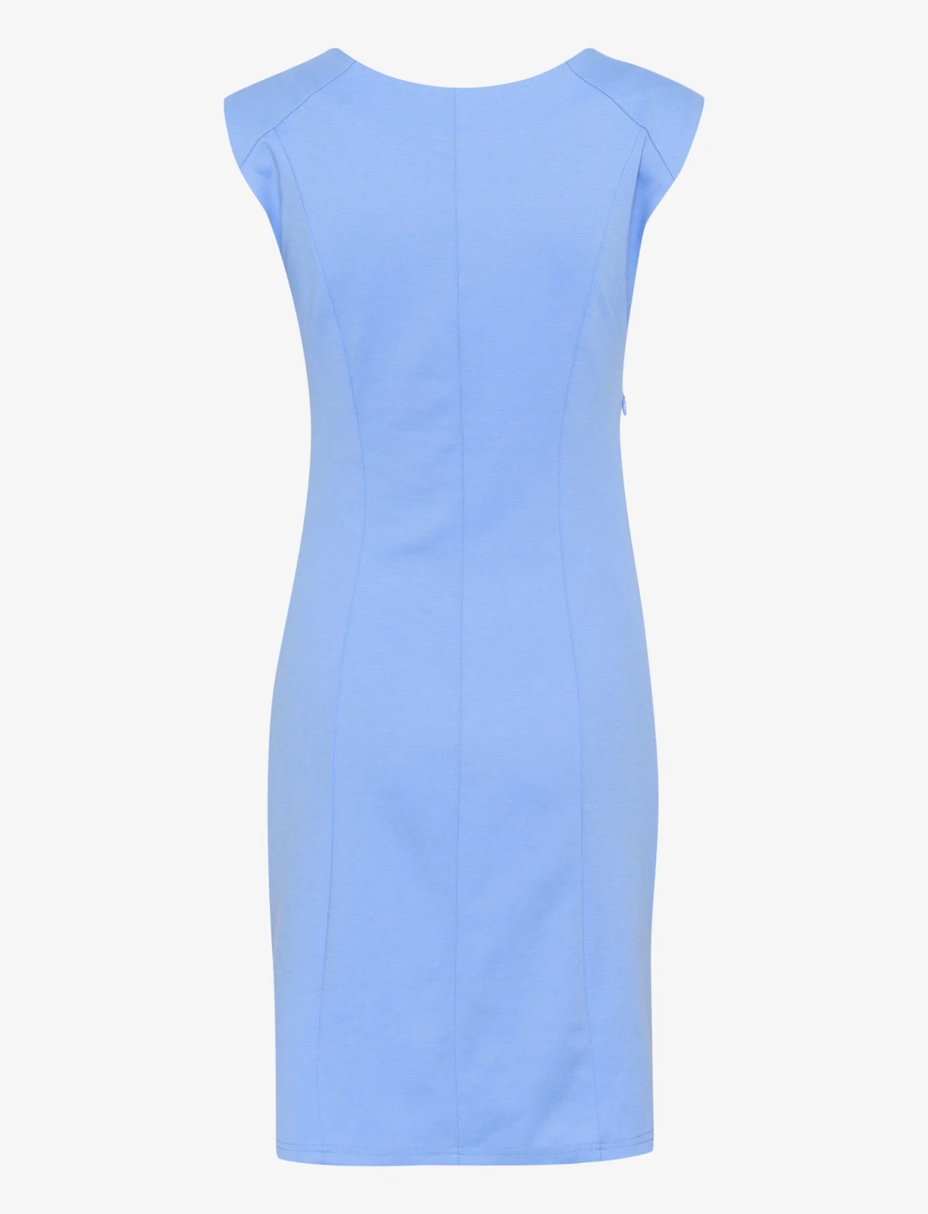 Kaffe - KAindia Round-Neck Dress - festtøj til outletpriser - ultramarine - 1