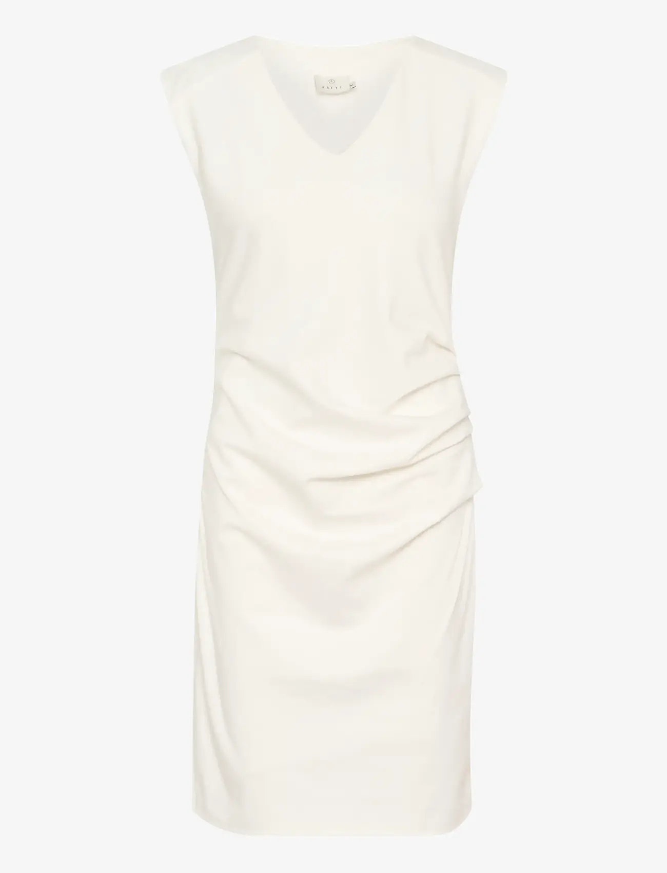 Kaffe - KAindia V-neck Dress - konfirmation - chalk - 1