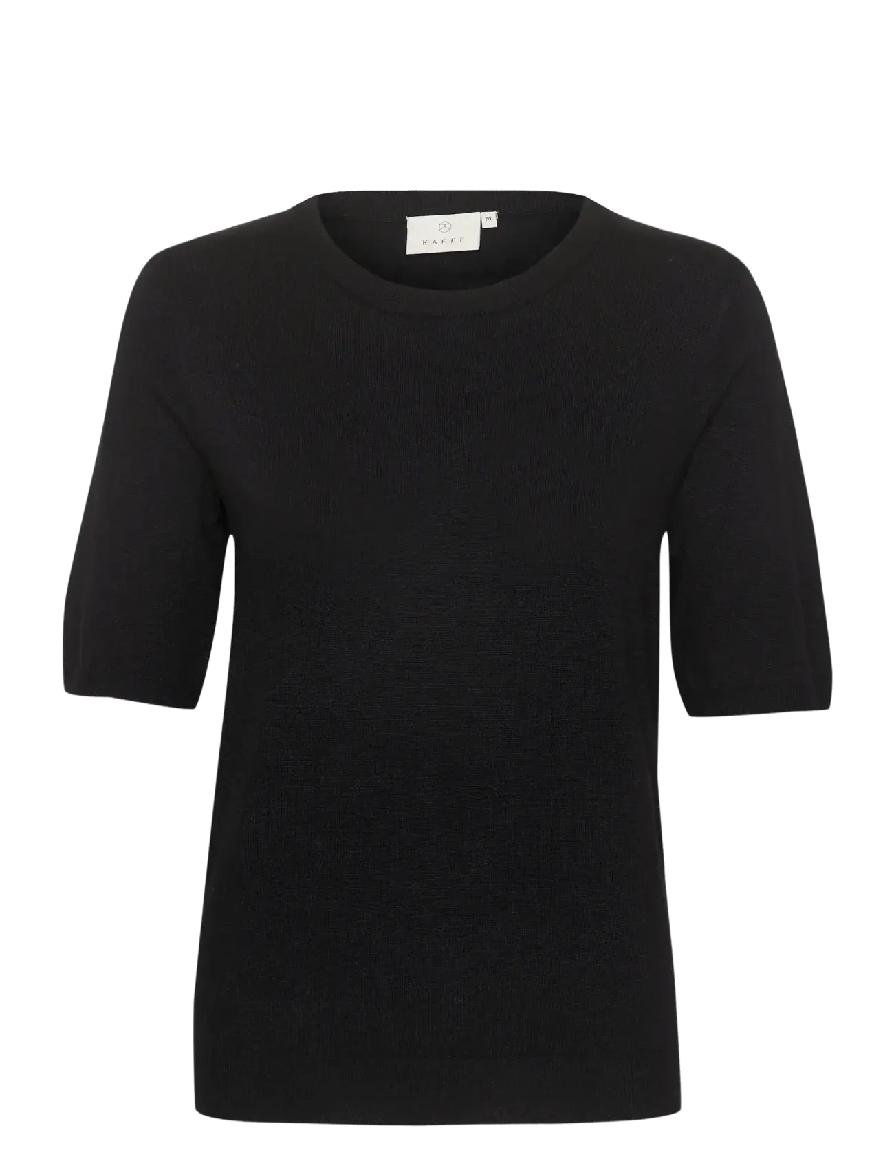 Kaffe KAlizza O-neck pullover - Pullover - BLACK DEEP / black