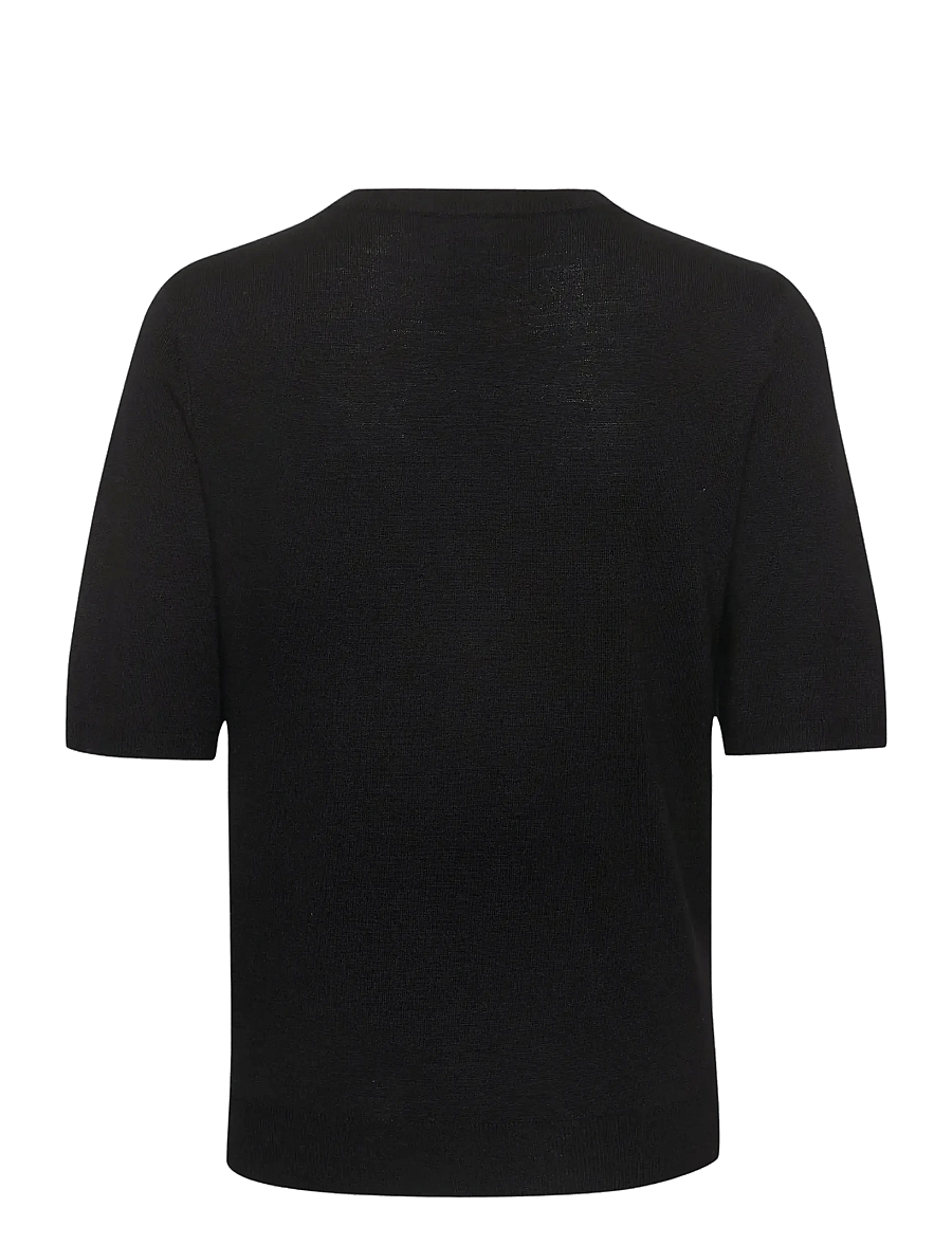 Kaffe - KALIZZA O-NECK PULLOVER - jumpers - black deep - 2