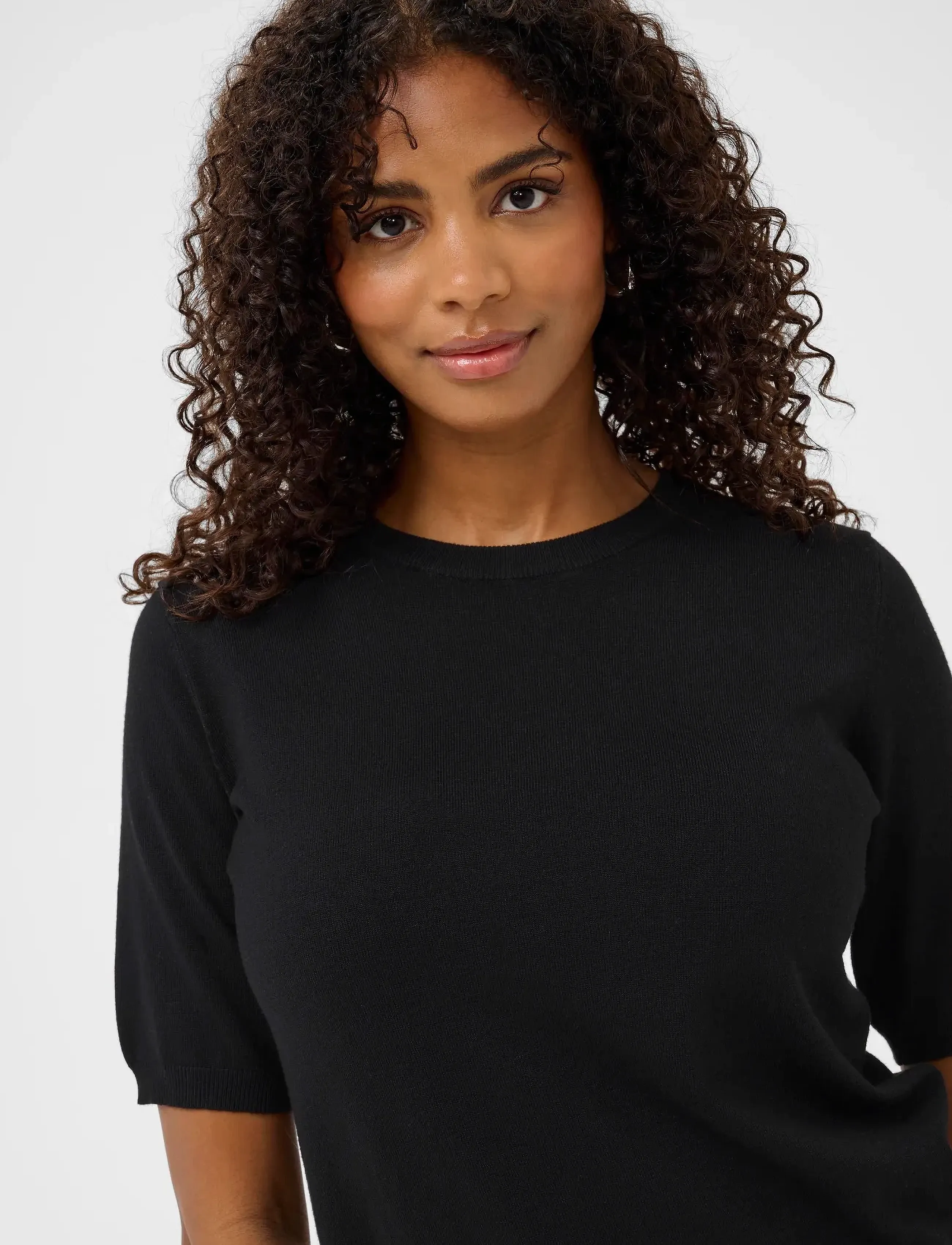 Kaffe Kalizza O-neck Pullover – knitwear – shop at Booztlet
