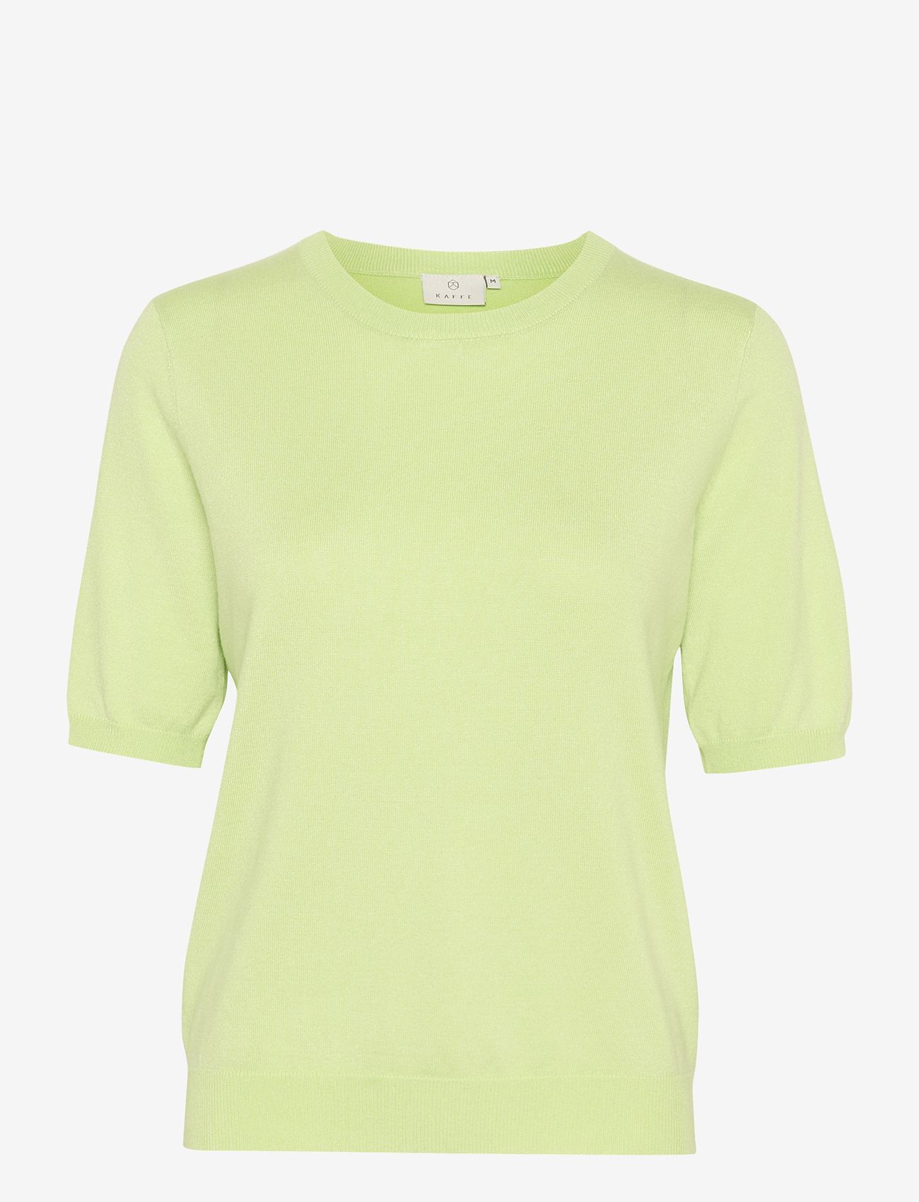 Kaffe - KAlizza O-neck pullover - efterårstøj - lettuce green - 0