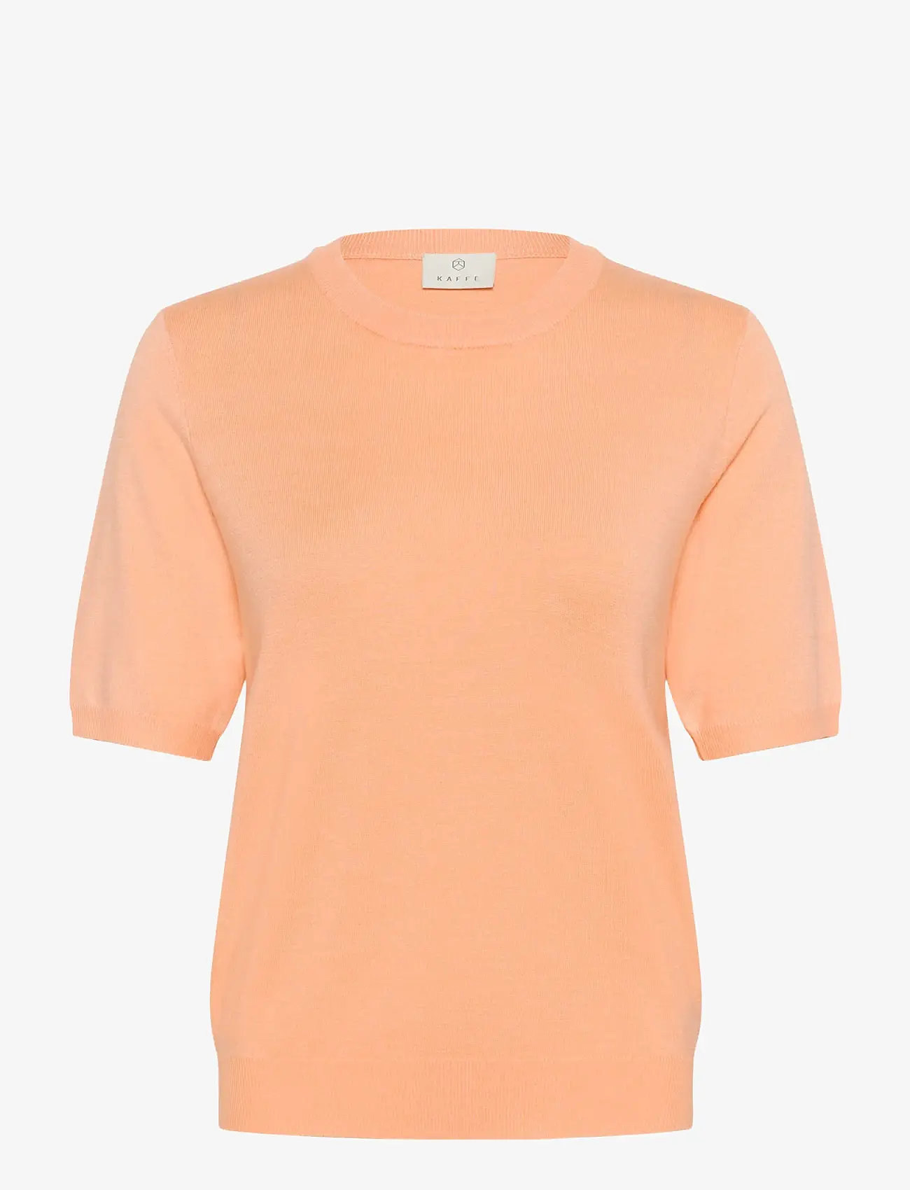 Kaffe - KAlizza O-neck pullover - efterårstøj - peach nectar - 0