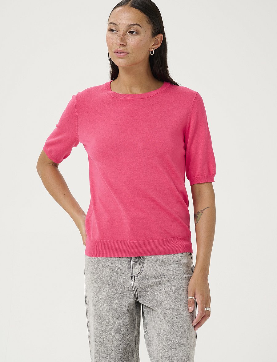 Kaffe - KALIZZA O-NECK PULLOVER - pullover - raspberry - 0