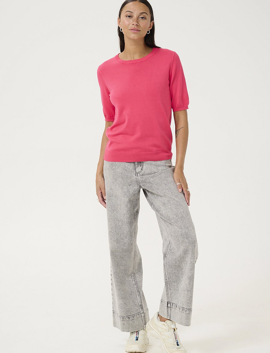 Kaffe - KALIZZA O-NECK PULLOVER - pullover - raspberry - 3