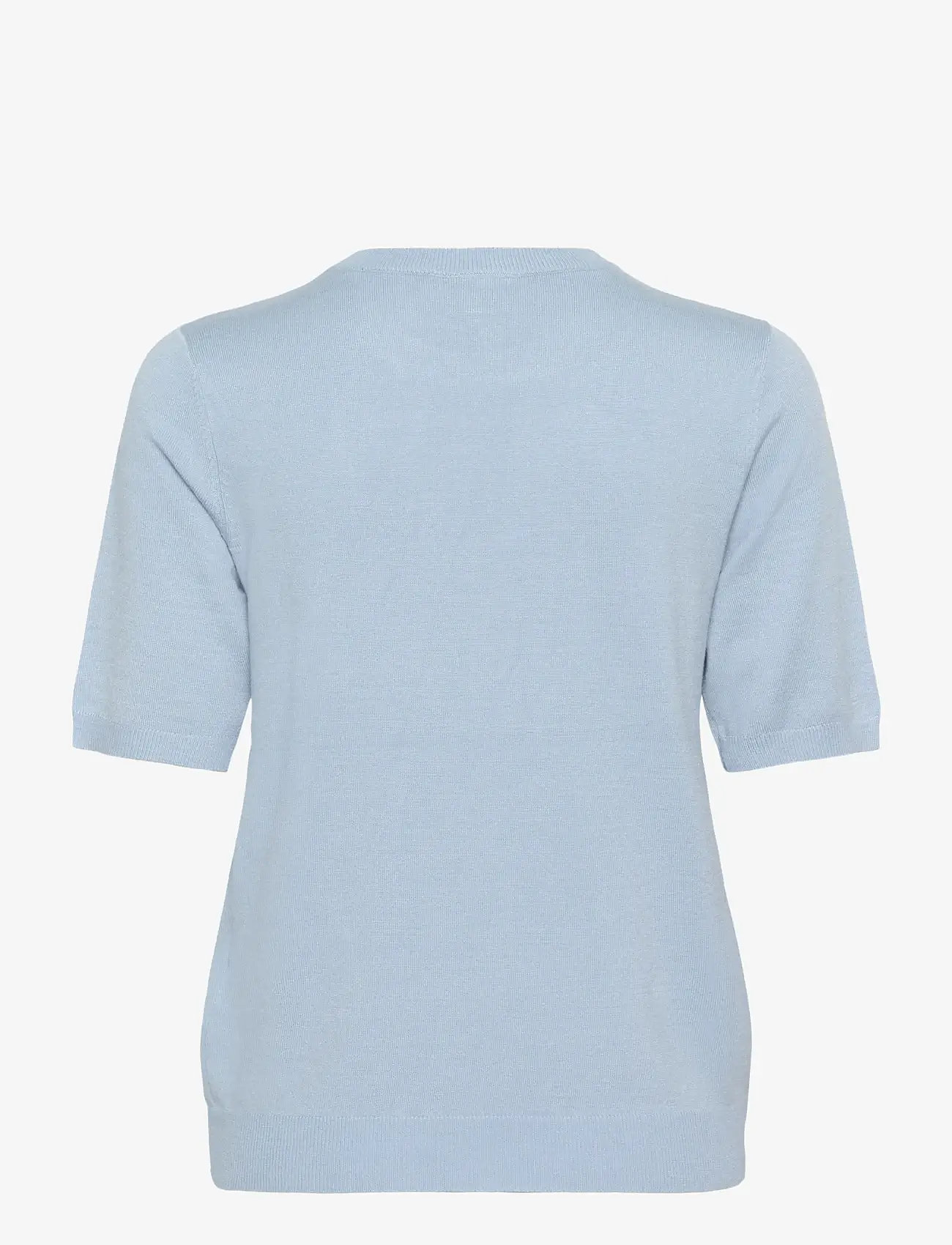 Kaffe - KAlizza O-neck pullover - efterårstøj - soft chambray - 1