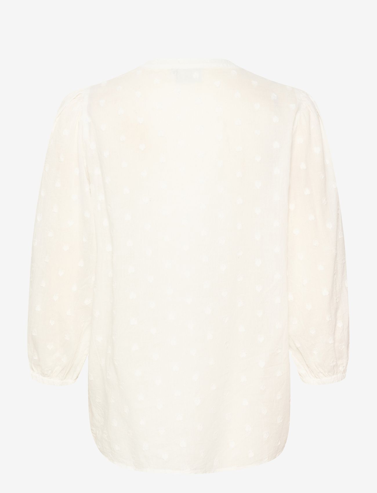 Kaffe - KAjollia Blouse - långärmade blusar - chalk - 2