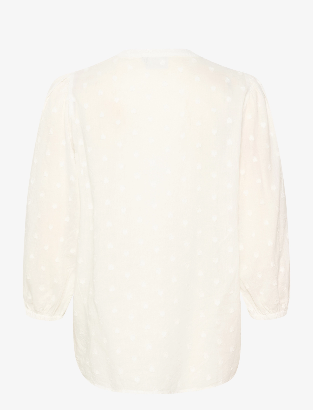 Kaffe - KAjollia Blouse - långärmade blusar - chalk - 2