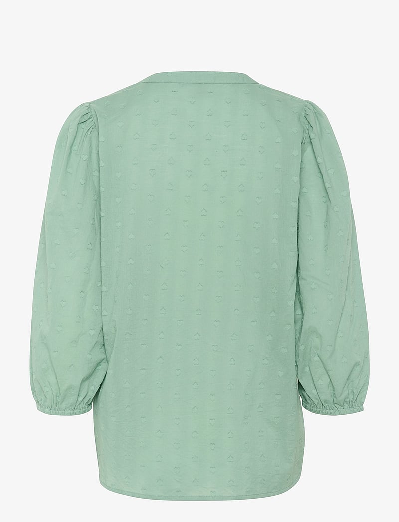 Kaffe - KAjollia Blouse - pitkähihaiset puserot - granite green - 2