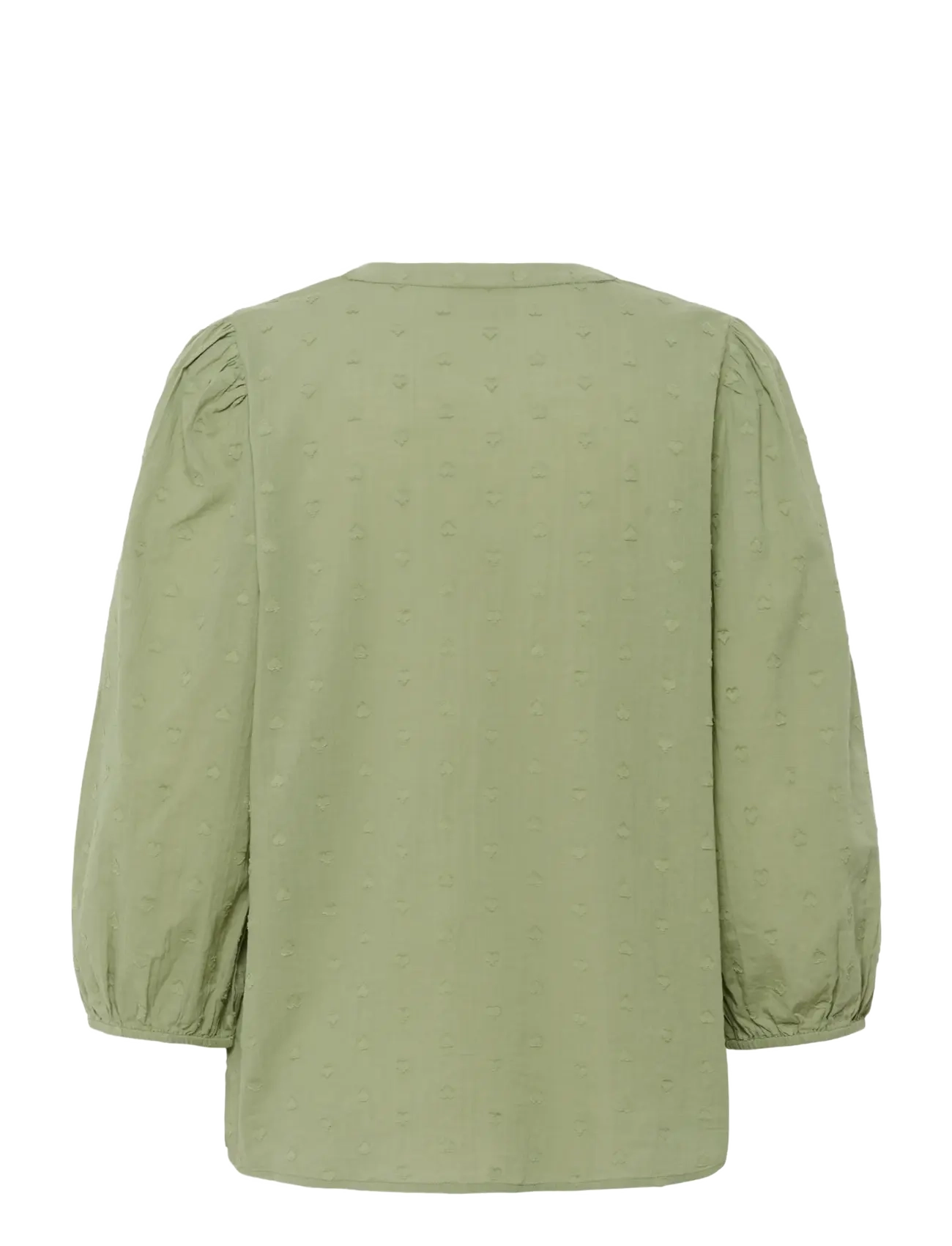 Kaffe - KAjollia Blouse - langærmede bluser - oil green - 2
